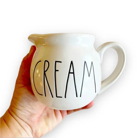 Rae Dunn Magenta Ceramic Cream Pitcher‎ 4” Creamer - Picture 1 of 7